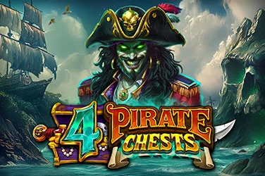 4 Pirate Chests